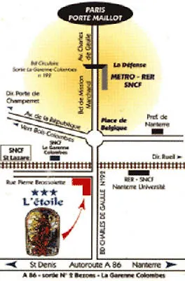 호텔 De L'etoile 2*